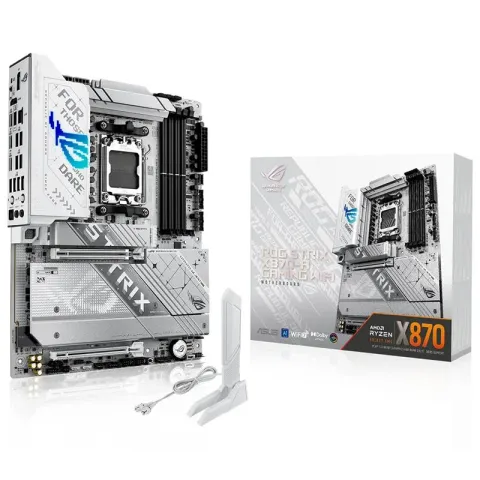 Asus Rog Strix X870-A Gaming Wi-Fi DDR5 8000MHZ 1XHDMI 1XDP 4XM.2 2XUSB4 AM5 ATX (AMD AM5 9000/8000/7000 Seri ile Uyumlu)