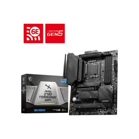 MSI Mag Z790 Tomahawk Wi-Fi DDR5 7200MHZ 1XHDMI 1XDP 4XM.2 USB 3.2 ATX 1700P(12. / 13. ve 14. Nesil İşlemci Uyumlu)
