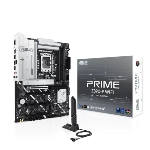 Asus Prime Z890-P Wi-Fi DDR5 8666MT/S 1XHDMI 1XDP 1XUSB Type-C 4XM.2 ATX 1851P (Intel Ultra Processors Series 2)