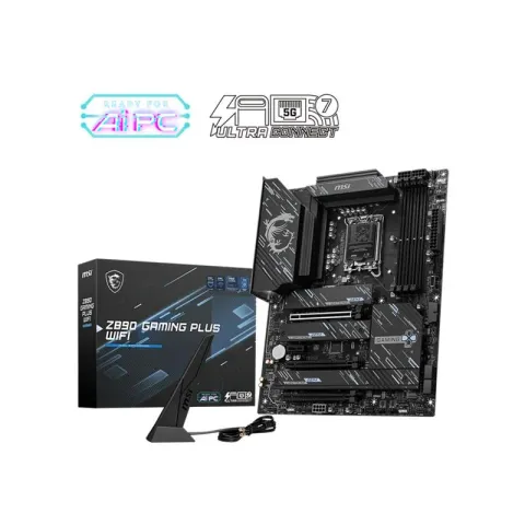 MSI Z890 Gaming Plus Wi-Fi DDR5 1XHDMI 1XDP 1XUSB Type-C 4XM.2 ATX 1851P Intel Ultra Processors Series 2)