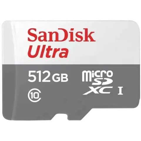 512GB SanDisk Ultra Microsd 100MB/S SDSQUNR-512G-GN3MN