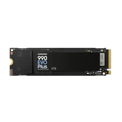 4 TB 990 Evo Plus Samsung NVMe M.2 MZ-V9S4T0BW PCIe 7250-6300 Mb/S Samsung TR Garantili