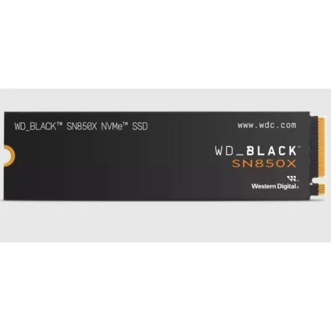 2 TB Wd Black SN850X PCI-4.0 7300MB/S 6500MB/S M2 SSD WDS200T2X0E