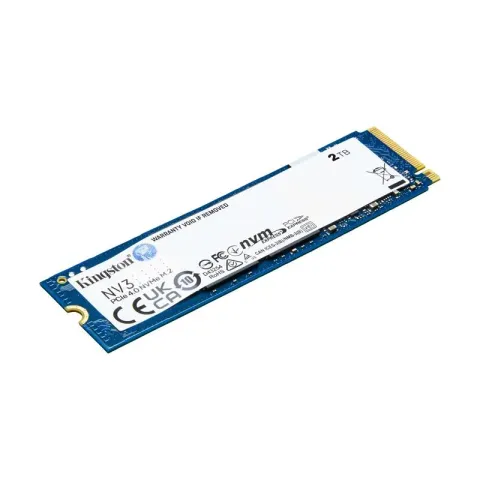 2 TB Kingston NV3 M.2 NVMe PCIe GEN4 6000/5000MBS SNV3S/2000G