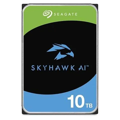 10 TB Seagate 3.5 Skyhawk AI SATA 7200RPM 256MB 7/24 Guvenlık ST10000VE001 (5 Yıl Resmi Dist Garantili)
