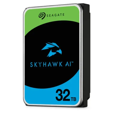 32 TB Seagate 3.5 Skyhawk AI SATA 6 512MB 7/24 Guvenlık ST32000VE000 (5 Yıl Resmi Dist Garantili)