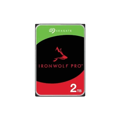 2 TB Seagate 3.5 İronwolf Pro SATA3 7200RPM 512MB ST2000NT001 (5 Yıl Resmi Dist Garantili)