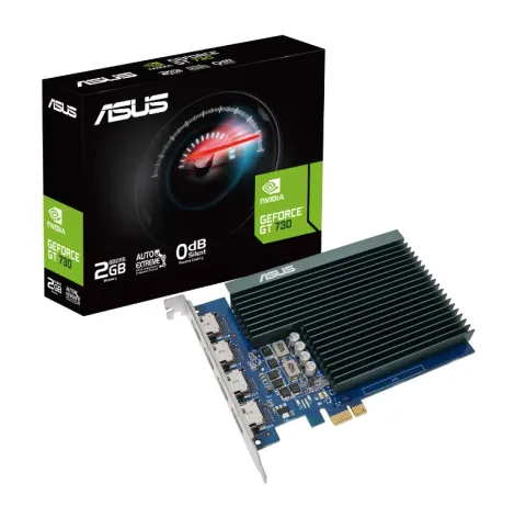 Asus GeForce GT730-4H-SL-2GD5 2GB DDR5 64BIT 4XHDMI Ekran Kartı