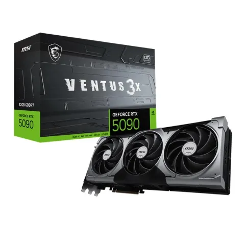 MSI GeForce RTX5090 32G Ventus 3X Oc 32GB GDDR7 512BIT 1XHDMI 3XDP Ekran Kartı