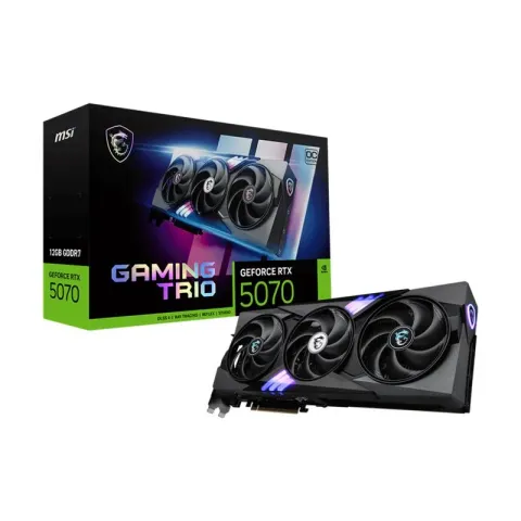 MSI GeForce RTX5070 12G Gaming Trio Oc 12GB GDRR7 192BIT 1XHDMI 3XDP Ekran Kartı