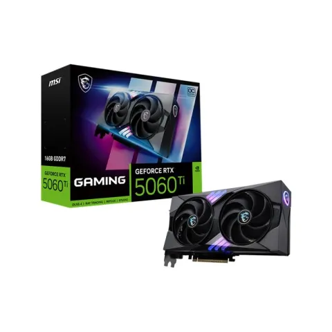 MSI GeForce RTX5060TI 16G Gaming Oc 16GB GDDR7 128BIT 1XHDMI 3XDP Ekran Kartı