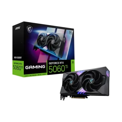 MSI GeForce RTX5060TI 8G Gaming Oc 8GB GDDR7 128BIT 1XHDMI 3XDP Ekran Kartı