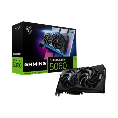 MSI GeForce RTX5060 8G Gaming Oc 8GB GDDR7 128BIT 1XHDMI 3XDP Ekran Kartı