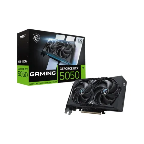 MSI GeForce RTX5050 8G Gaming Oc 8GB GDDR6 128BIT 1XHDMI 3XDP Ekran Kartı