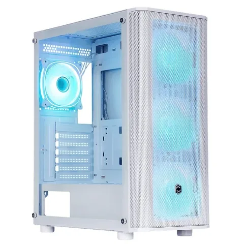 Frisby CM-106 650W 80+ Double Argb Gaming Beyaz Mesh Kasa