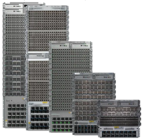 Arista 7800R3 Serisi Omurga Switch Şasisi