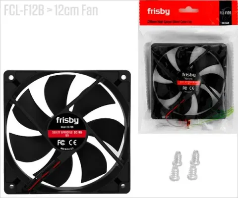 Frisby FCL-F12B 120MM Kasa Fani