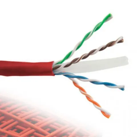 Cat6 UTP LSZH Network Kablosu – 305 Metre Kutu (Mavi)