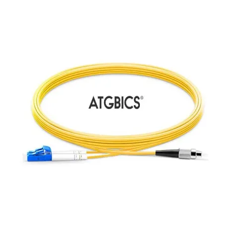 LC-LC OS2 Single-Mode Fiber Patch Kablo – 5 Metre (Sarı)