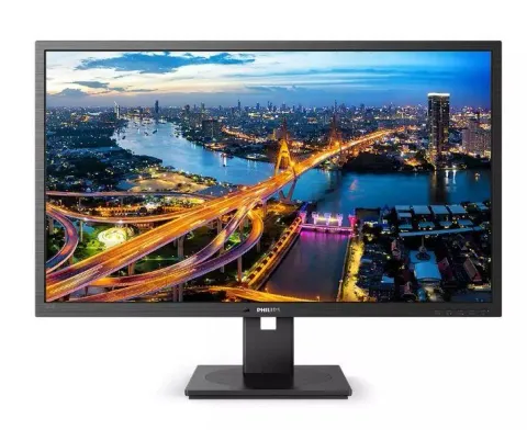 31.5 Philips 325B1L/00 IPS 4MS 75MHZ 2XHDMI 2XDP 1XUSB-B QHD 2560X1440 Hoparlör Yükseklik Ayari Flicker-Free VESA Siyah