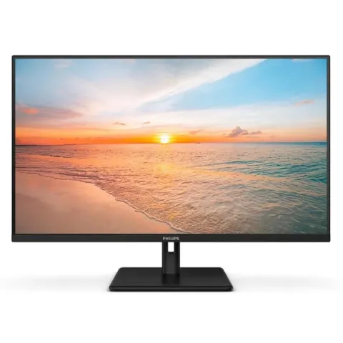 31.5 Philips 32E1N1800LA/00 4MS 60MHZ 2XHDMI 1XDP 4K UHD 3840X2160 Hoparlör Flicker-Free Düşük Mavi Işık VESA Siyah