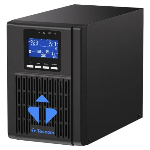 Tescom Neoline 1KVA 1F/1F (2X9AH) 4/8DK LCD Online UPS