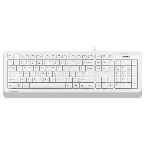 A4 Tech FK10 Q TR MM Beyaz USB Kablolu Klavye