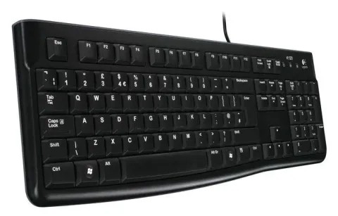 Logitech K120 Q USB Kablolu Klavye Siyah 920-002505