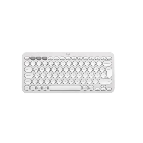 Logitech K380S Pebble Keys 2 Çoklu Cihaz Özellikli Bluetooth Türkçe Q Klavye Beyaz 920-011860