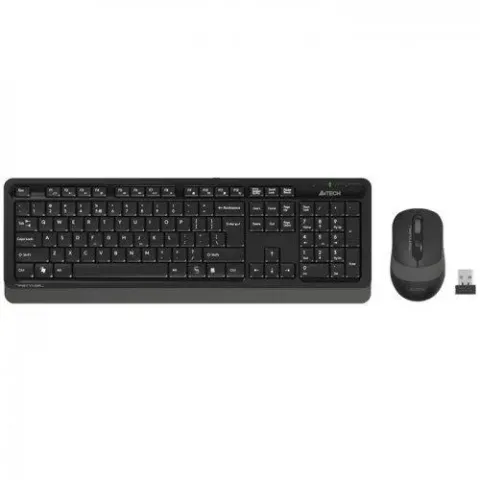 A4 Tech FG1010 Gri Q MM 2.4G Kablosuz Klavye Mouse Set