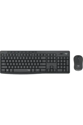 Logitech MK295 Q TR Sessiz Kablosuz Klavye Mouse Set Siyah 920-009804