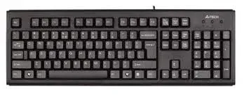 A4 Tech KM-720 F TR MM Siyah USB Kablolu Klavye