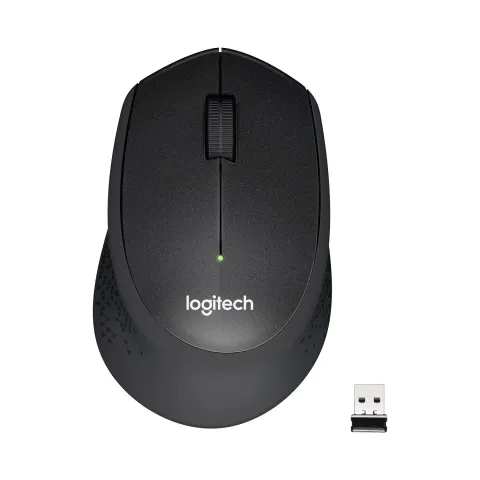 Logitech M330 Sessiz Kablosuz USB Optik Mouse Siyah 910-004909