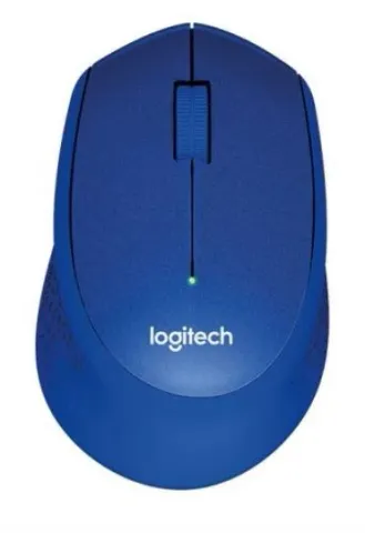 Logitech M330 Sessız Kablosuz USB Optik Mouse Mavi 910-004910