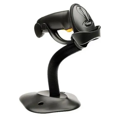 Zebra LS2208 (LS2208-SR20007R-UR ) 1D Kablolu USB Siyah Barkod Okuyucu + Stand