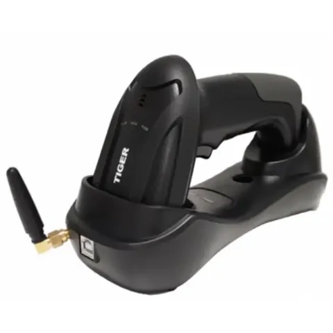 Perkon Tiger LS42 2D Karekod Kablosuz USB Barkod Okuyucu + Cradle