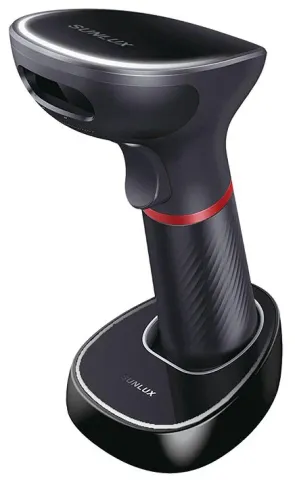 Sunlux XL-9610 2D Karekod Kablosuz USB Barkod Okuyucu + Cradle