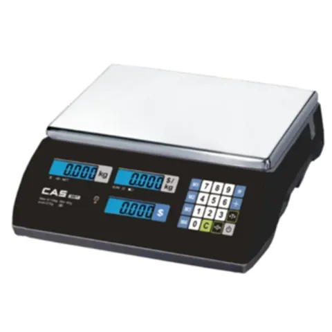 Cas ER Jr 30KG LCD Ekran Boyunsuz Fiyat Hesaplamalı Terazi