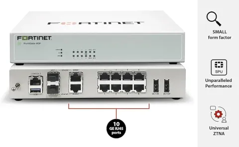 Fortinet FortiGate 80F Hardware Plus 1 Year UTP