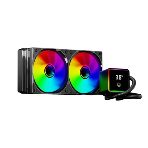 Frisby FCL-240B Argb 240 Liquid Cooler Black