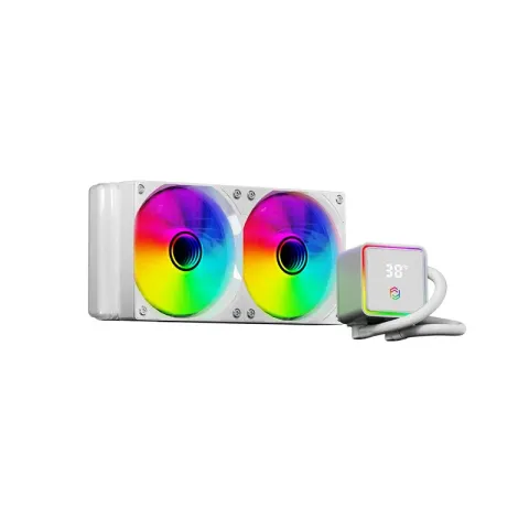 Frisby FCL-240W Argb 240 Liquid Cooler White