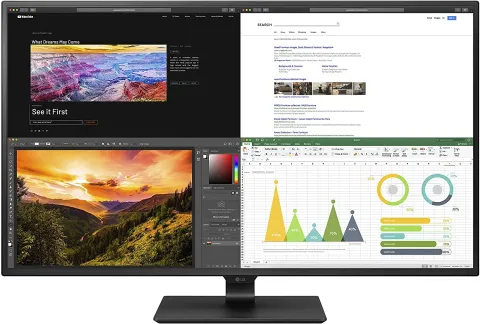 LG 43UN700-B 43 inç 4K UHD Çoklu Görev Monitörü