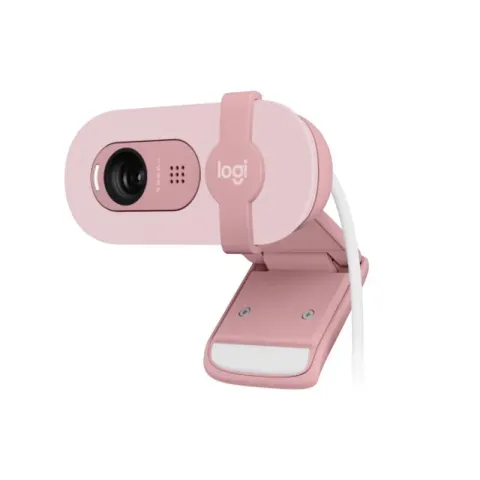 Logitech Brio 100 Full HD 1080P Mikrofonlu Web Kamera Pembe 960-001623