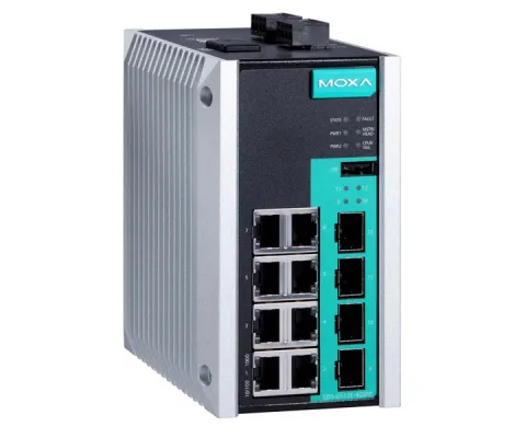 Moxa EDS-G512E-8PoE Denizcilik Sertifikalı Switch