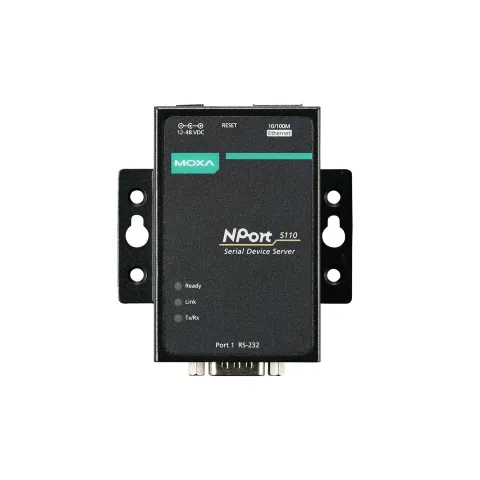 Moxa NPort 5110 Endüstriyel RS-232 to Ethernet Çevirici