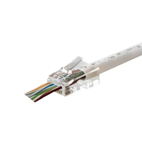 Oring MPC6U3EZ CAT6 Plug U/Utp EZRJ45 Yeni Nesil Altın Uç Konnektör 100 lü Paket