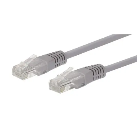 Uranium 20 cm 26AWG 250MHZ LSZH UTP Gri Renk CAT6 Patch Kablo