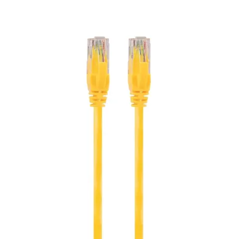 S-Link SL-CAT601YE 1MT UTP CAT6 Kablo Sarı
