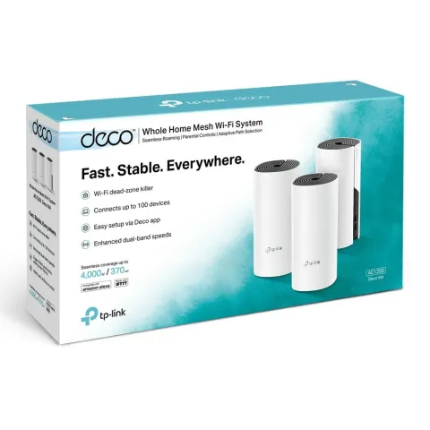 TP-Link Deco M4 1200MBPS Mesh Wi-Fi Sistemi (Üçlü)