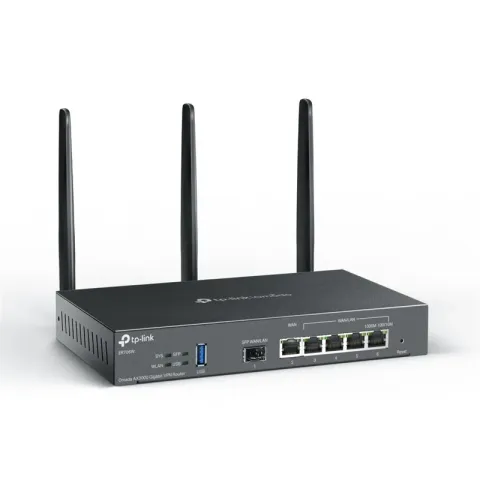 TP-Link Omada ER706W AX3000 Wi-Fi 6 1XGIGABIT SFP Wan/Lan Port 1XGIGABIT RJ45 WAN Port 4XGIGABIT Wan/Lan RJ45 VPN Router